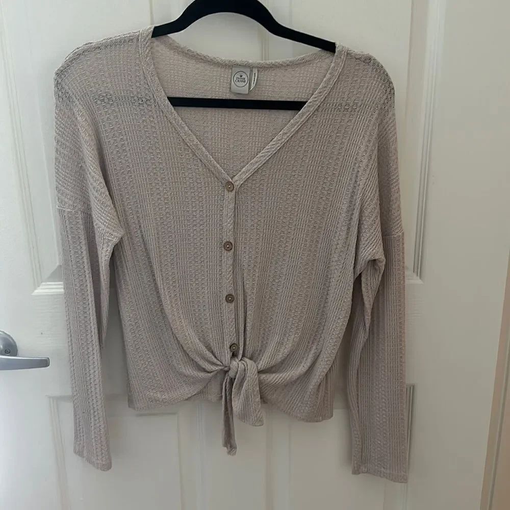 Paper Crane Tie Blouse